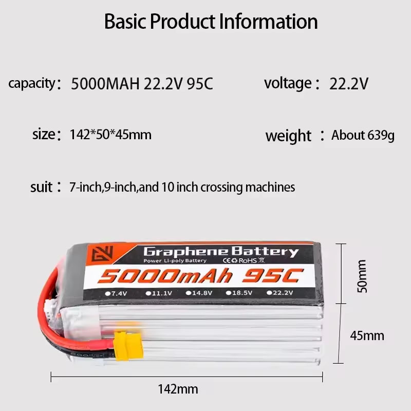 리포 배터리 6S 5000mAh XT60 XT90 EC - 6S Lipo Battery 22.2V 5000Mah 리뷰 및 가격